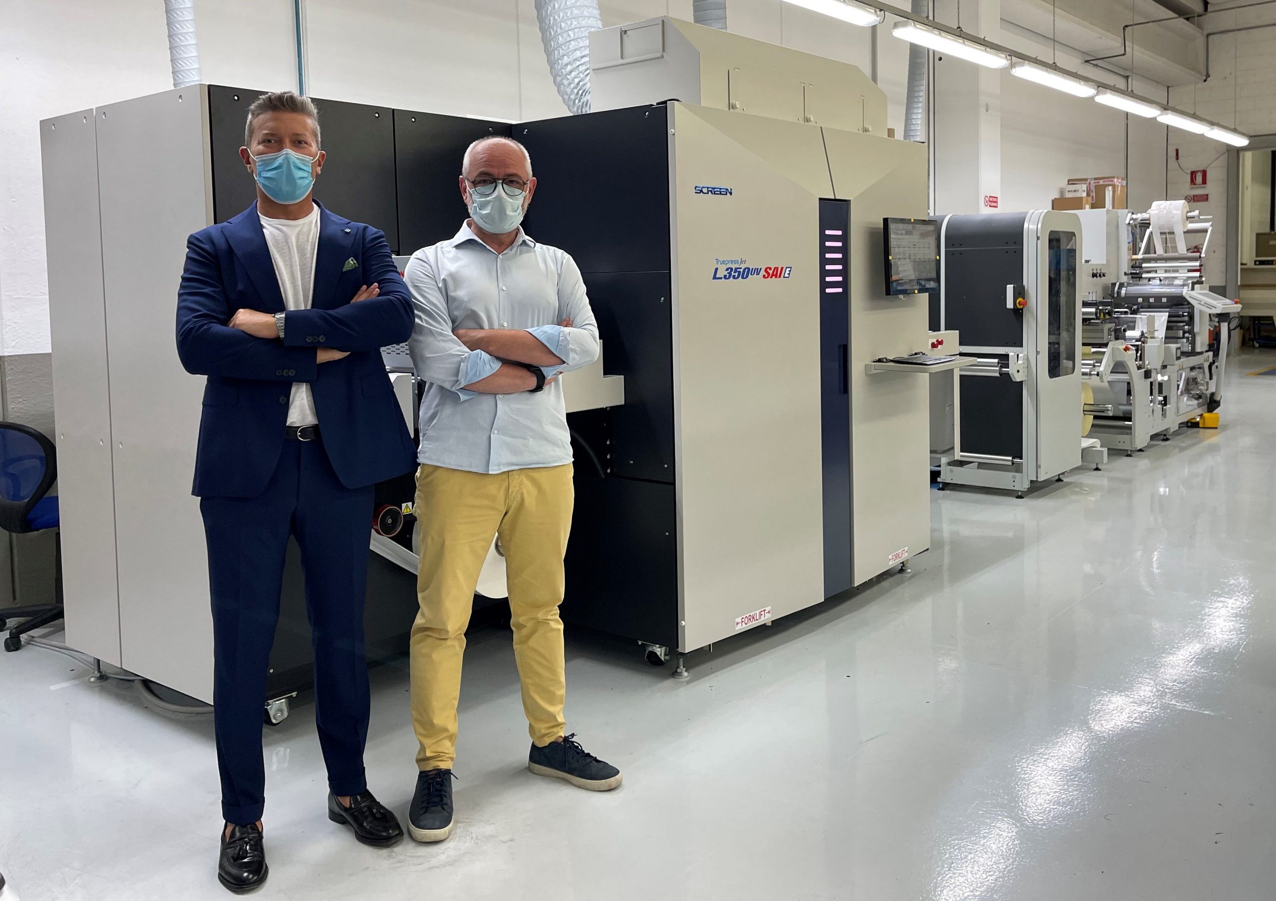 Gerry Abeti, CEO of Etifix (right) and Ettore Maretti, MD of REM (left)