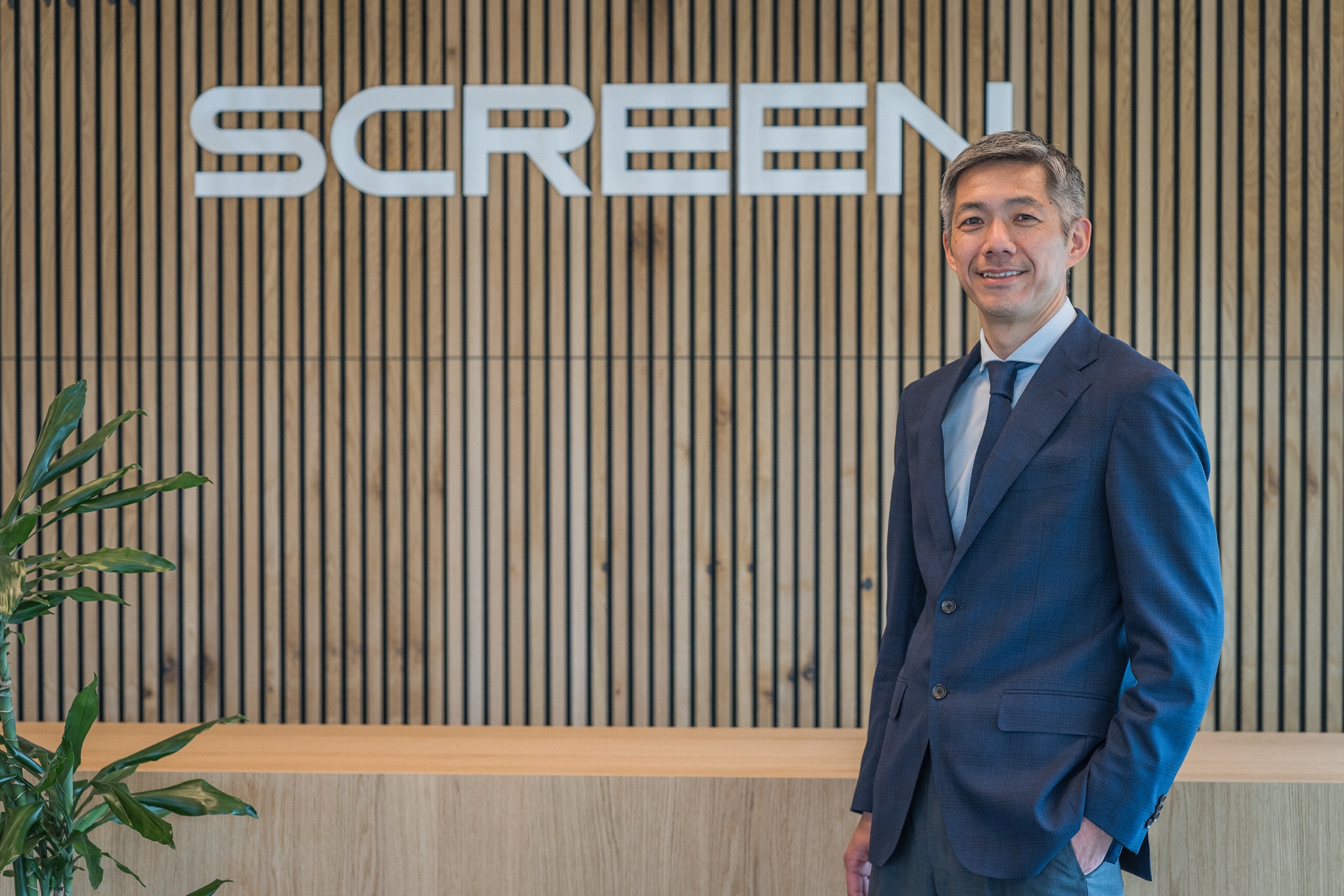 Mr. Yamagata, president of SCREEN Europe