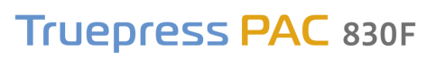 Truepress PAC 830F Logo